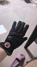 TUTORGOOSE時(shí)尚百搭新款手套鵝輕奢保暖舒適男士手套秋冬加絨加厚戶(hù)外防寒 黑色 均碼 曬單實(shí)拍圖