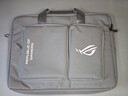 華碩（ASUS）適用華碩ROG槍神8Plus電腦包槍神9/8/7游戲本18寸全氣囊防震手提 ST11灰色+銀色鳳小銀字 氣囊防護 18英寸 可放全鍵盤(pán) 曬單實(shí)拍圖