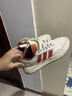 阿迪達斯男鞋女鞋新年紅色百搭低幫潮流運動(dòng)休閑板鞋 白色 42 曬單實(shí)拍圖