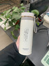 華象（HOAOR）華象時(shí)尚女士保溫杯316不銹鋼女高顏值水杯學(xué)生外出便攜小巧杯子 白色270ml 316內膽 線(xiàn)下商超同款 曬單實(shí)拍圖