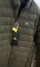 拓路者秋季新款立領(lǐng)羽絨服男輕薄90絨戶(hù)外保暖沖鋒衣內膽冬季外套寬松 軍綠色 M 曬單實(shí)拍圖