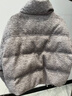 OO&VV棉麻質(zhì)感加厚保暖羽絨服女冬90鴨絨寬松百搭保暖外套新 石墨灰 S 曬單實(shí)拍圖