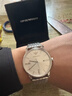 阿瑪尼【全國聯(lián)?！渴直砟行蓍e簡(jiǎn)約商務(wù)腕表鋼帶石英男表送男友生日禮物 【贈質(zhì)檢】成熟奢華 上新AR11599 曬單實(shí)拍圖