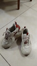 特步花瓣鞋CNY2026春季新款百搭舒適透氣休閑板鞋女974118320042 白塵灰/濃郁銹色 38 曬單實(shí)拍圖