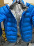 黑冰（BLACKICE）兒童排骨羽絨服男女童活帽輕薄外套新款600蓬鵝絨防風(fēng)防污F9124MJ 皇家藍 130 曬單實(shí)拍圖