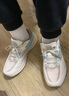 鴻星爾克憲章2.0男子休閑鞋秋季新款透氣老爹鞋軟彈運動(dòng)鞋舒適簡(jiǎn)約男鞋子 蛋奶灰/暖霧灰 41 曬單實(shí)拍圖
