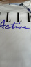 ELLE ACTIVE時(shí)尚百搭圓領(lǐng)純棉長(cháng)袖T恤女袖口撞色柔軟上衣打底衫女 白色 M 曬單實(shí)拍圖