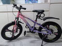 鳳凰官方旗艦店兒童自行車(chē)男女變速青少年學(xué)生山地車(chē)碟剎賽車(chē) 星際 粉紫【變速】三刀輪 20寸【適合125-160cm】 曬單實(shí)拍圖