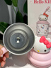 Next Kiss英國聯(lián)名豹紋hellokitty保溫杯女生日禮物凱蒂貓高顏值吸管杯子 奶茶保溫杯500ml 曬單實(shí)拍圖