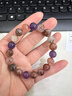 普陀山天然超七水晶手鏈紫水晶手串發(fā)晶情侶生日禮物 曬單實(shí)拍圖