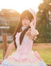 閃動(dòng)少女（SHANDONGSHAONV）洛麗塔裙子戀曲露亞jsk禮服連衣裙洋裝公主lolita出片 糖果色+拖尾禮盒 S 曬單實(shí)拍圖