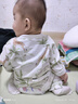 童泰（TONGTAI）寶寶秋衣套裝春秋純棉嬰兒衣服男童女童秋褲睡衣家居服綠色90cm 曬單實(shí)拍圖