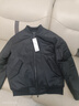優(yōu)衣庫男裝女裝高性能復合飛行員茄克/外套夾克485339 09 黑色 L 曬單實(shí)拍圖