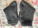 莫代爾93%羊毛襪子男女秋冬季保暖中筒男士冬天加絨加厚東北羊絨長(cháng)襪 曬單實(shí)拍圖
