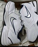耐克NIKE男秋冬老爹鞋AIR MONARCH IV 運動(dòng)訓練鞋415445-102白藍43 曬單實(shí)拍圖
