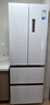 美的（Midea）400L法式多門(mén)冰箱超薄零嵌入式小戶(hù)型除菌凈味一級能效風(fēng)冷無(wú)霜以舊換新白色MR-421WUFPZE國家補貼 曬單實(shí)拍圖