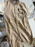迪士尼（Disney）男童前開(kāi)連體衣米奇時(shí)尚休閑舒適百搭保暖 卡其 90cm 曬單實(shí)拍圖