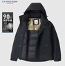 U.S. POLO ASSN.商場(chǎng)同款羽絨服男鴨絨防風(fēng)保暖工裝外套男士休閑防寒上衣男裝 曬單實(shí)拍圖