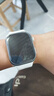 華強北智能手表Watch智能電話(huà)手環(huán)多功能健康檢測靈動(dòng)島可接打電話(huà)運動(dòng)手表 S10【靈動(dòng)島/百變壁紙/隨機游戲】銀光白 曬單實(shí)拍圖
