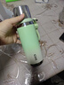 希樂(lè )（cille）SUS316不銹鋼保溫杯學(xué)生杯大容量戶(hù)外車(chē)載便攜簡(jiǎn)約杯防摔耐磨 SUS316薄荷綠630ml 曬單實(shí)拍圖