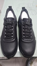 他她（TATA）男鞋2026春季商場(chǎng)同款舒適百搭休閑鞋黑色運動(dòng)鞋VQP01AM6 黑色（單里） 42 曬單實(shí)拍圖