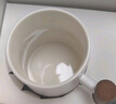 尚言坊羊脂玉瓷泡茶杯辦公杯高檔陶瓷茶水分離杯帶蓋過(guò)濾馬克杯男士專(zhuān)用 曬單實(shí)拍圖
