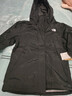 北面（The North Face）三合一沖鋒衣女抓絨內膽防風(fēng)防水吸濕排汗防勾絲25秋冬上新|8HM5 4H0/宇宙黑 XL/170 曬單實(shí)拍圖