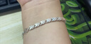 夢(mèng)金園新年禮物銀手鏈足銀999魚(yú)仔車(chē)花手鏈可愛(ài)小清新女款禮物 曬單實(shí)拍圖