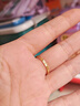 金至尊（3DG Jewellery）愛(ài)心黃金戒指女款999足金戒指黃金戒指送女友新年禮物計價(jià) 12號-2.25克(配飾品禮盒) 曬單實(shí)拍圖