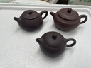 庫存處理一九六八年顧景舟老一廠(chǎng)純手工宜興正品紫砂壺茶具套裝 老料石瓢球孔 250ml 曬單實(shí)拍圖