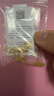 周六福（ZLF）新年禮物 黃金套鏈耳飾女款少女心事系列5G足金耳環(huán)項鏈吊墜 計價(jià) 鏈墜-40+5cm-3.94g 曬單實(shí)拍圖