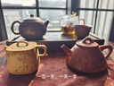 藏壺天下宜興紫砂壺純手工刻繪泡茶壺原礦金黃段泥茶具套裝醉清風(fēng) 醉清風(fēng) 曬單實(shí)拍圖