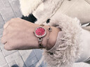 雷諾（RARONE）【新年禮物】萬(wàn)事如意手鏈表中國紅色石英女士手表前十送女友 曬單實(shí)拍圖