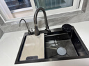 好太太家寶系列廚房水槽小米粒大單槽多功能洗碗洗菜一體盆304不銹鋼洗菜池 68*45 【5.0加厚】納米抗菌 曬單實(shí)拍圖