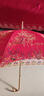 皓梵潔紅傘結婚新娘傘婚傘紅色雨傘婚慶喜傘長(cháng)柄傘接親古風(fēng)雨傘婚嫁 刺繡雙層新娘傘-【龍鳳雙喜】 曬單實(shí)拍圖
