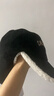 CACUSS帽子冬季女加絨保暖雷鋒帽防風(fēng)防寒騎行護耳帽東北毛絨戶(hù)外帽黑色 曬單實(shí)拍圖