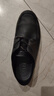 他她（TATA）軟底商務(wù)休閑皮鞋黑色英倫VVK01CM2 黑色 42 曬單實(shí)拍圖