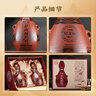 仰韶彩陶坊地利 禮盒裝 白酒 500ml*2瓶 單提禮盒裝 純糧送禮酒 禮藏 曬單實(shí)拍圖