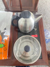 吉谷（K·KOU）全自動(dòng)雙底部上水電熱水壺 茶臺燒水壺一體桌沸點(diǎn)恒溫電茶壺套裝泡茶家庭專(zhuān)用【1.2L+0.8L】 TC008 曬單實(shí)拍圖