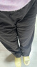 優(yōu)衣庫女裝保暖休閑長(cháng)褲/休閑褲褲子479402 09 黑色 S /155/64A 曬單實(shí)拍圖