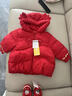 巴拉巴拉嬰兒羽絨服寶寶外套2025春裝新年拜年服【商場(chǎng)同款】200125107001 曬單實(shí)拍圖
