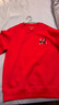HLA海瀾之家adidas阿迪達斯馬年新春合作紀念版衛衣26春夏新款紅 大紅12 L 180/100A 建議160-180斤 曬單實(shí)拍圖
