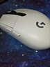 羅技（G）G304 LIGHTSPEED無(wú)線(xiàn)游戲鼠標 輕質(zhì)便攜 絕地求生FPS鼠標英雄聯(lián)盟LOL吃雞指數 白色 曬單實(shí)拍圖