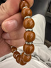 紅良緣收藏級猴頭手串老型桶珠核桃單圈文玩男女士盤(pán)玩生日禮物9*10MM 曬單實(shí)拍圖