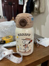 史努比（SNOOPY）316不銹鋼保溫杯兒童雙飲男女孩吸管水壺小學(xué)生上學(xué)專(zhuān)用喝水杯子 曬單實(shí)拍圖