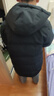 特步（XTEP）童裝兒童中長(cháng)款羽絨服中性保暖連帽冬季戶(hù)外棉服 純正黑 150 曬單實(shí)拍圖