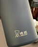 希諾（heenoor）保溫杯316L不銹鋼水杯男高檔商務(wù)車(chē)載茶杯子X(jué)N-9606深灰色 480mL 曬單實(shí)拍圖