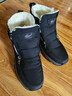 泰和源老北京布鞋冬季男士羊毛高幫保暖棉鞋防水軟底防滑中老年爸爸鞋 曬單實(shí)拍圖