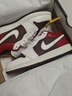 Jordan女馬年限定新年款AJ1 JORDAN 1 CNY(GS)休閑鞋IR7600-211紅棕38.5 曬單實(shí)拍圖