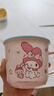 可愛(ài)陶瓷馬克杯兒童家用帶刻度喝水杯子微波爐可加熱牛奶杯 三麗鷗牛奶刻度杯彩盒裝-凱蒂貓 曬單實(shí)拍圖